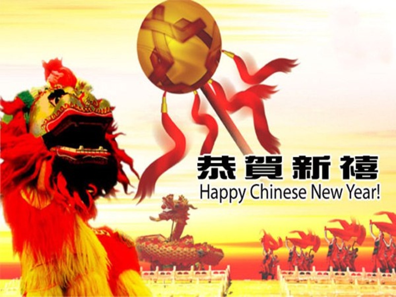 Картинка стильная на китайский новый год