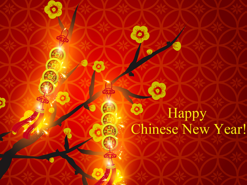 Картинка яркая в новый год по китайскому календарю