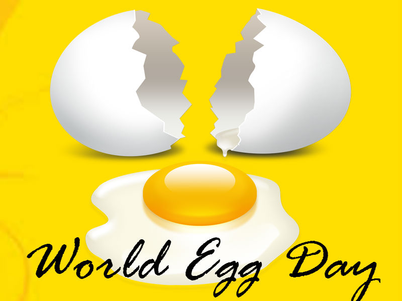 Яркая картинка во всемирный день яйца