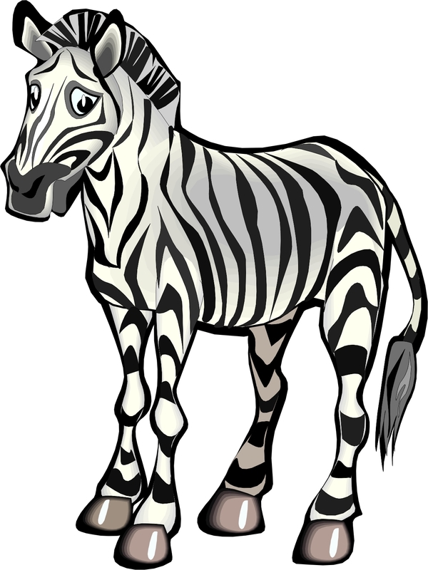 Картинка грустная зебра