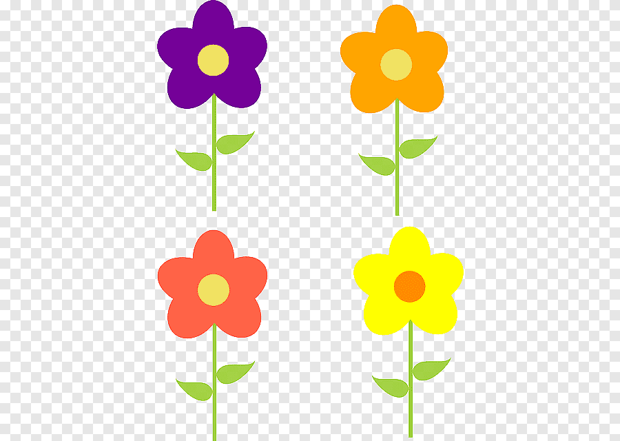 простые цветы