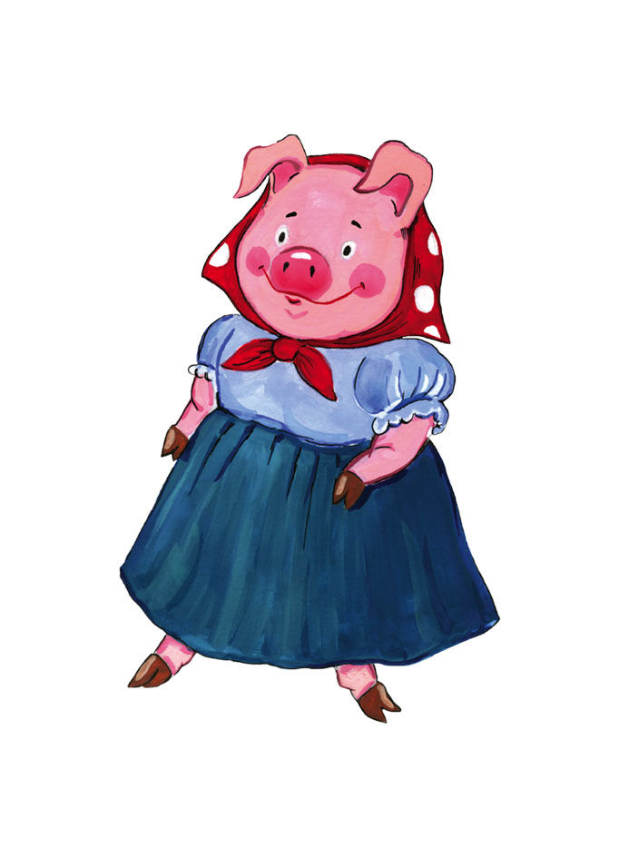 Картинка мама-свинка
