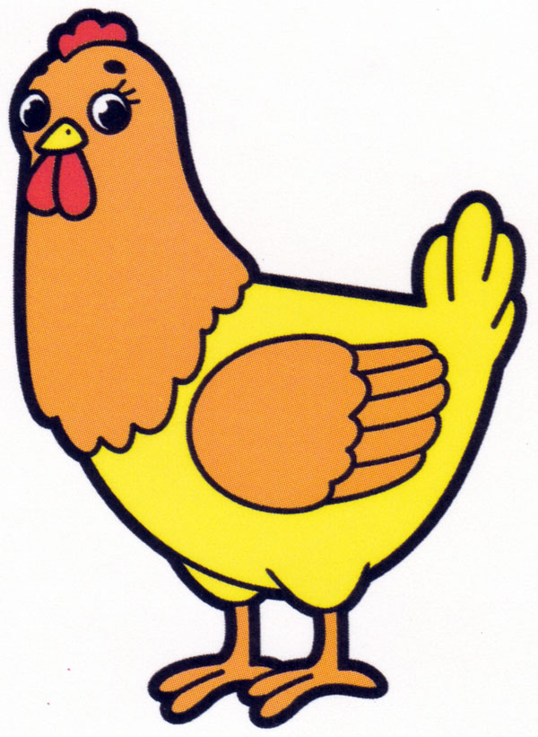 Рисунок картинка курица