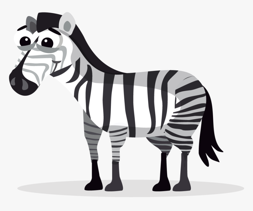Прикольная картинка грустная зебра