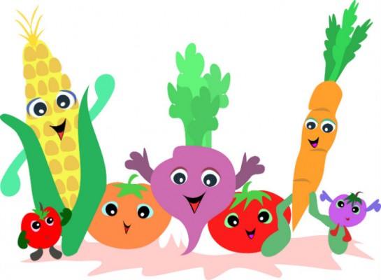 Рисунок для детей овощи.
