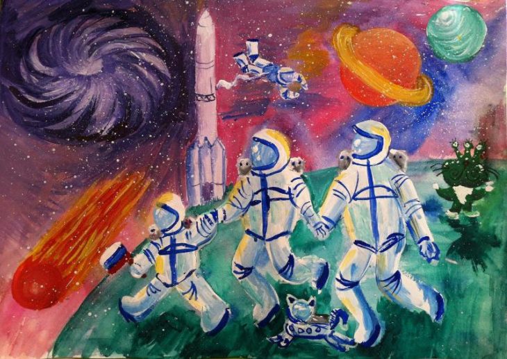 семья космонавтов