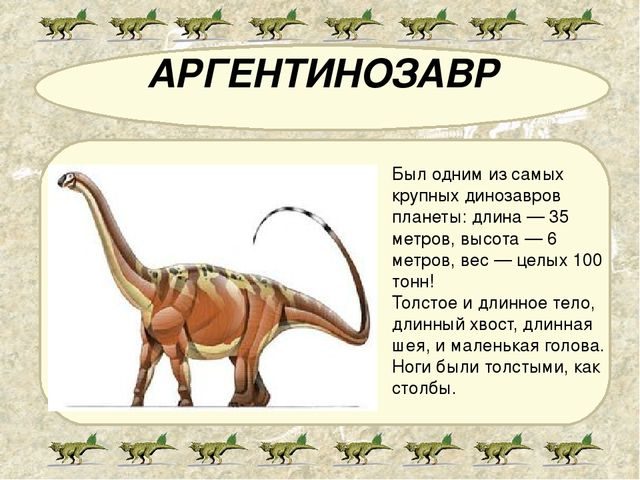 Аргентинозавр.