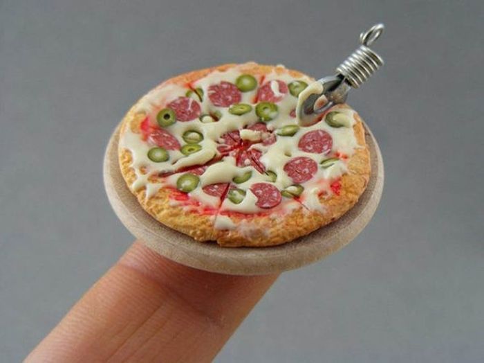 самая маленькая пицца