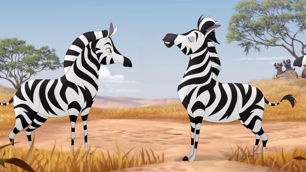 Картинка красивая две зебры