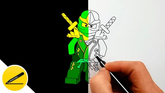 Рисунок Лего Ниндзяго.