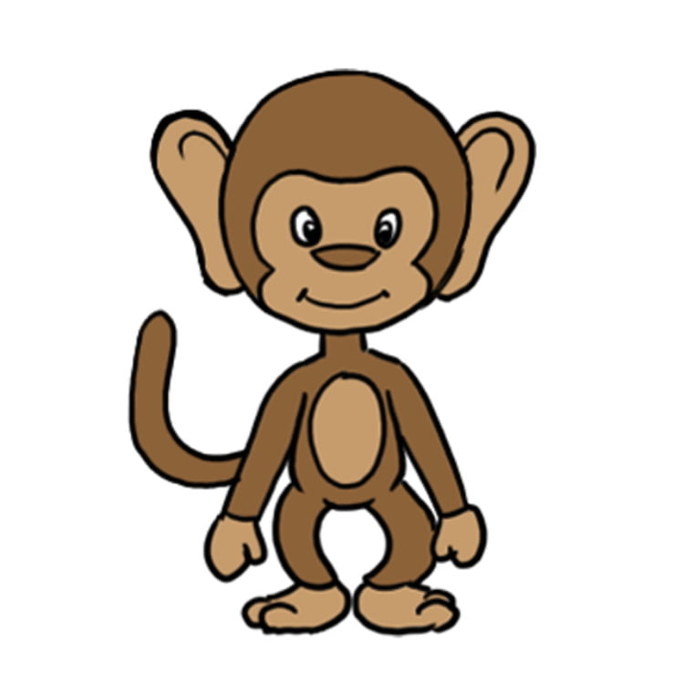 Смешная картинка прикольная обезьянка