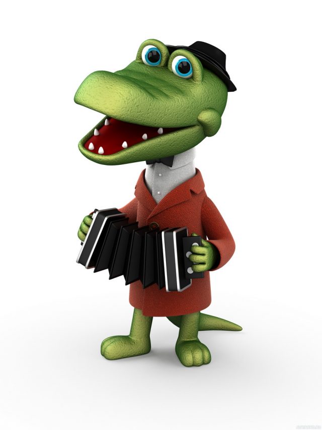 Игрушка Крокодил Гена.
