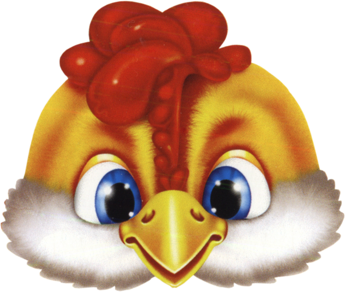 карнавальная маска курицы