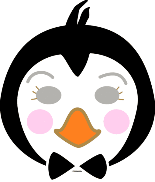 карнавальная маска пингвина