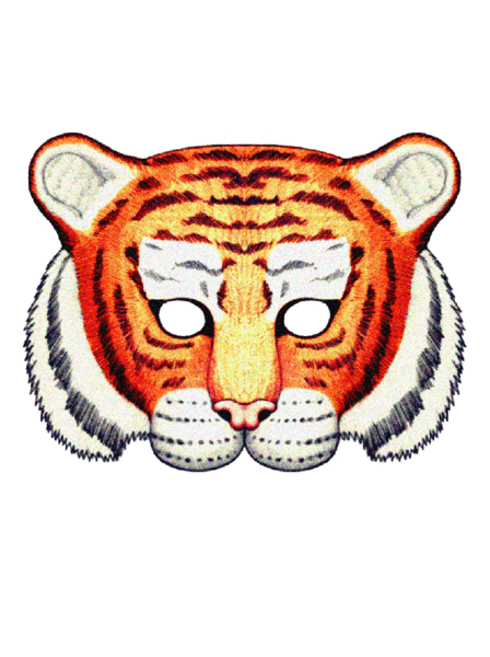 карнавальная маска тигра