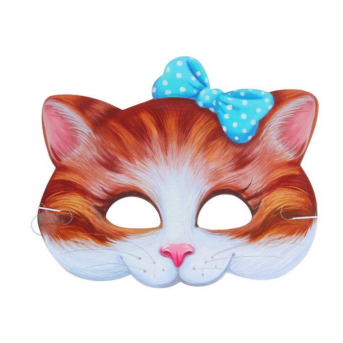 карнавальная маска кошки