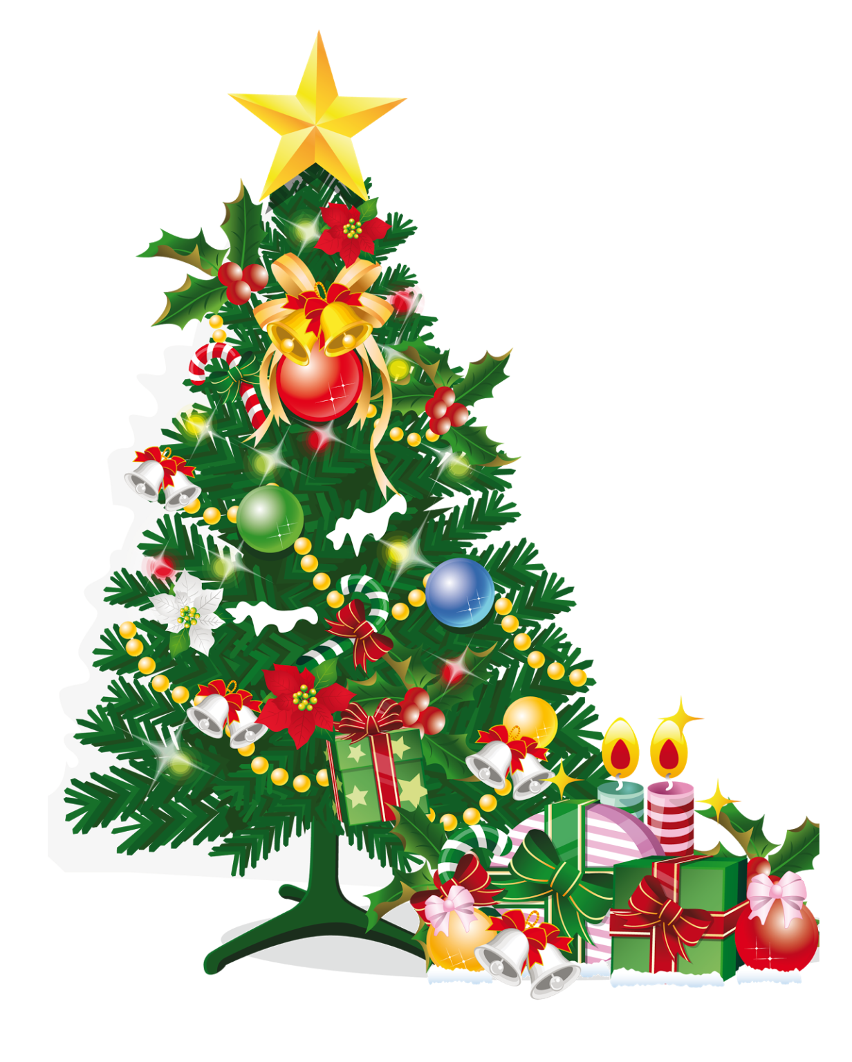 Рождественские елки для детей. Новогодняя елочка. Елочка нарядная. Нарядная елка. Новогодняя елка на прозрачном фоне.