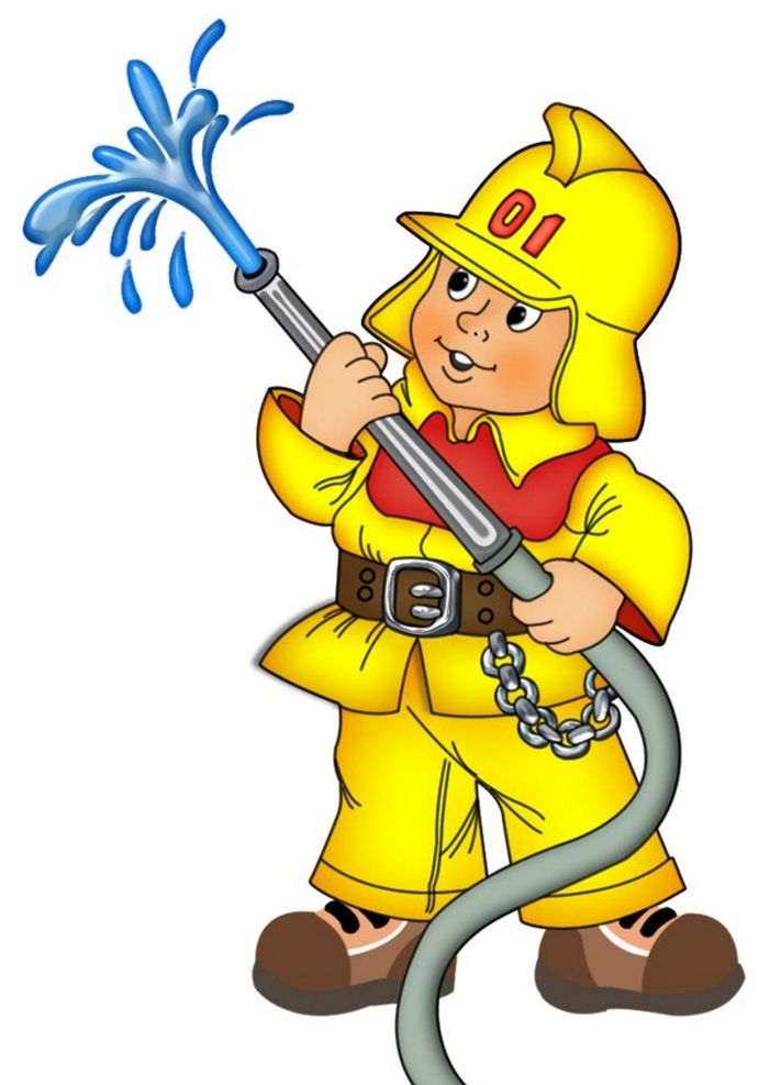 картинка с пожарным