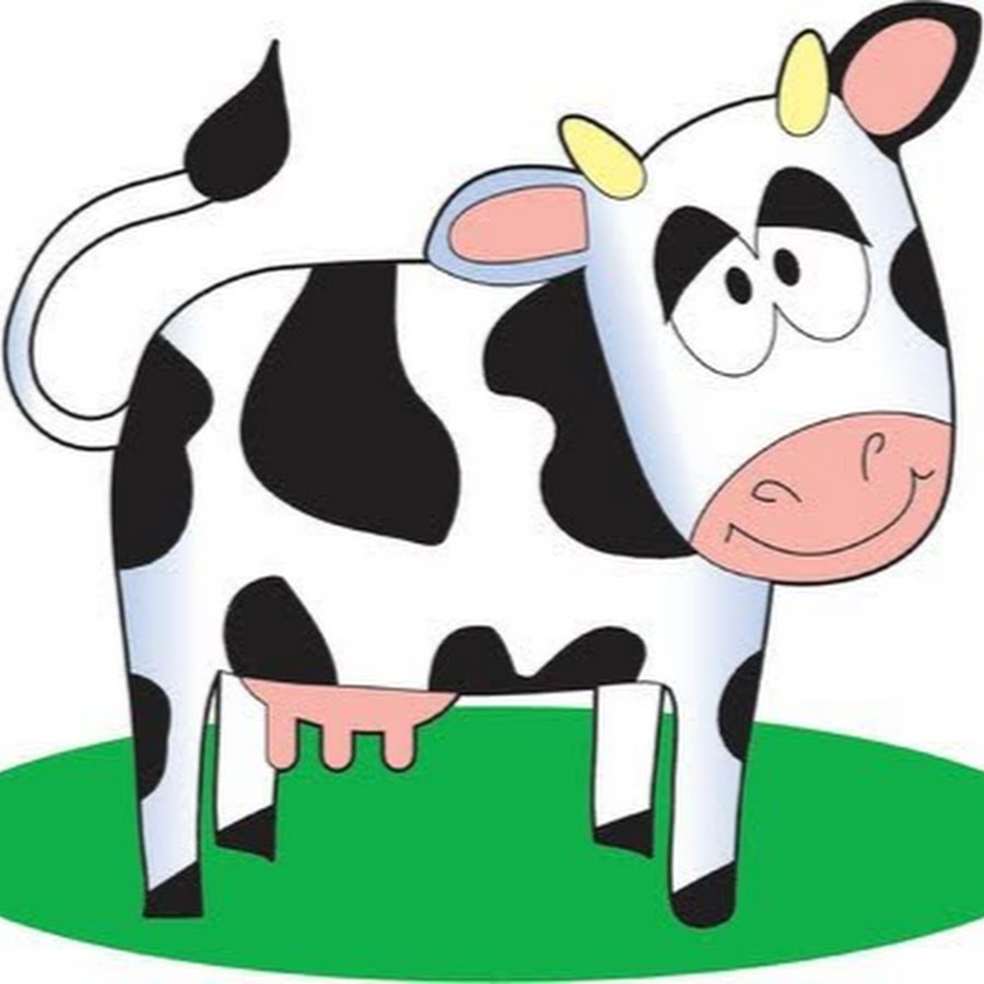 Корова картинка детская рисунок