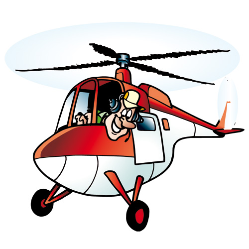 Картинка для детей вертолет.