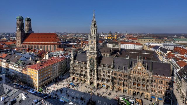 Столица Баварии Мюнхен.