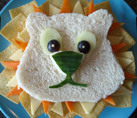 Детский бутерброд.