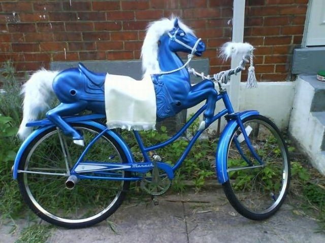 Безумный велосипед.
