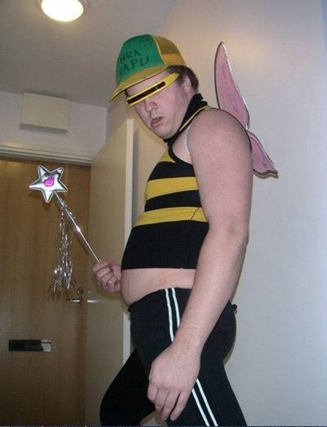Смешная картинка парень-пчелка