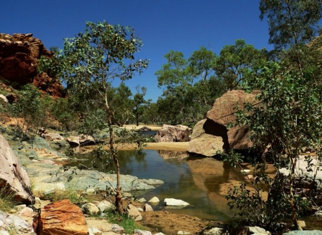 Скалистая природа Австралии.