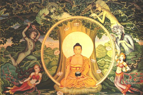 Картина Будда.