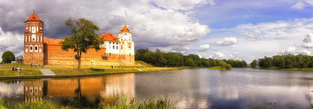 Замок в Белоруссии.