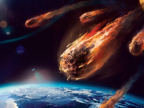 Астероиды мчаться к Земле.