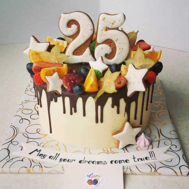 Торт на 25 лет.