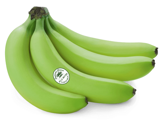 Зеленые бананы.