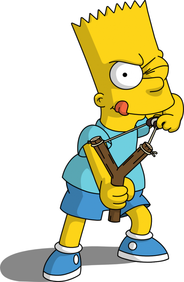 Барт Симпсон из мультсериала «Симпсоны».