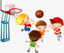Картинка для детей баскетбол.