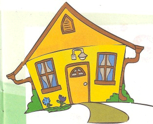 Картинка домика для занятий с детьми