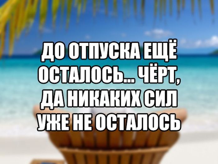 До отпуска 9 дней картинки