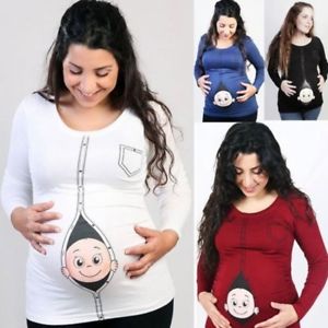 Классные майки для беременных.