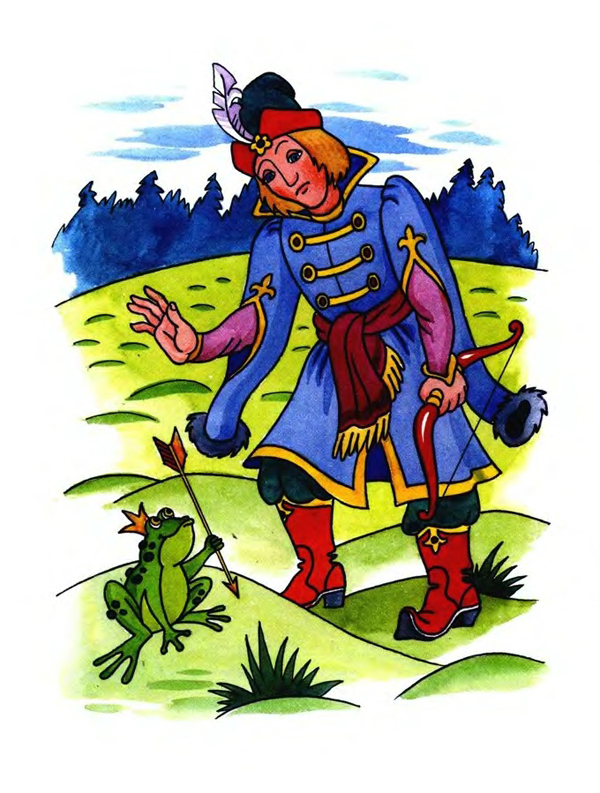 Прелестная картинка иван-царевич и царевна-лягушка