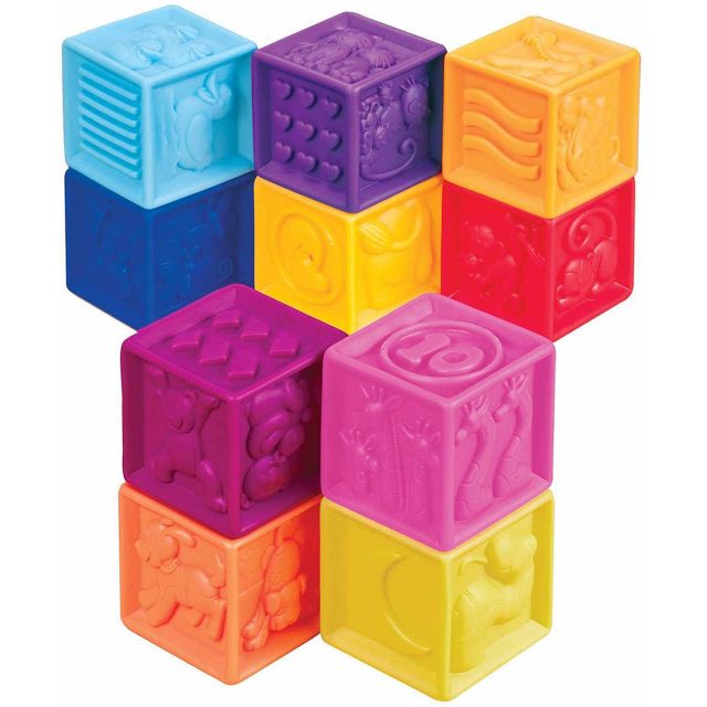 Кубики из резины.
