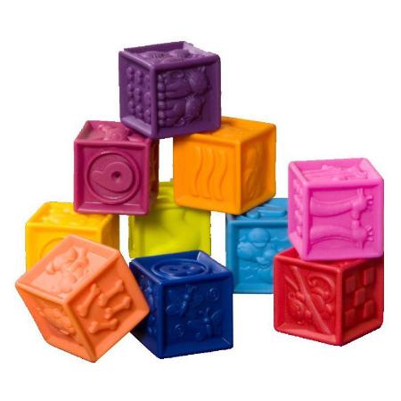 Резиновые кубики.