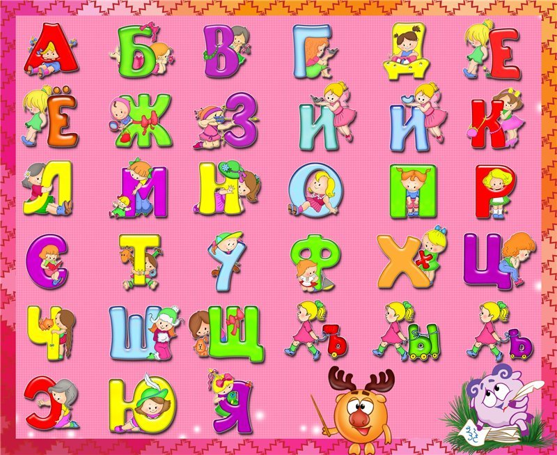 Детские буквы