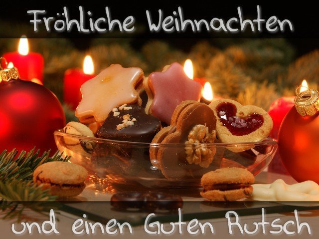 немецкая открытка с католическим рождеством