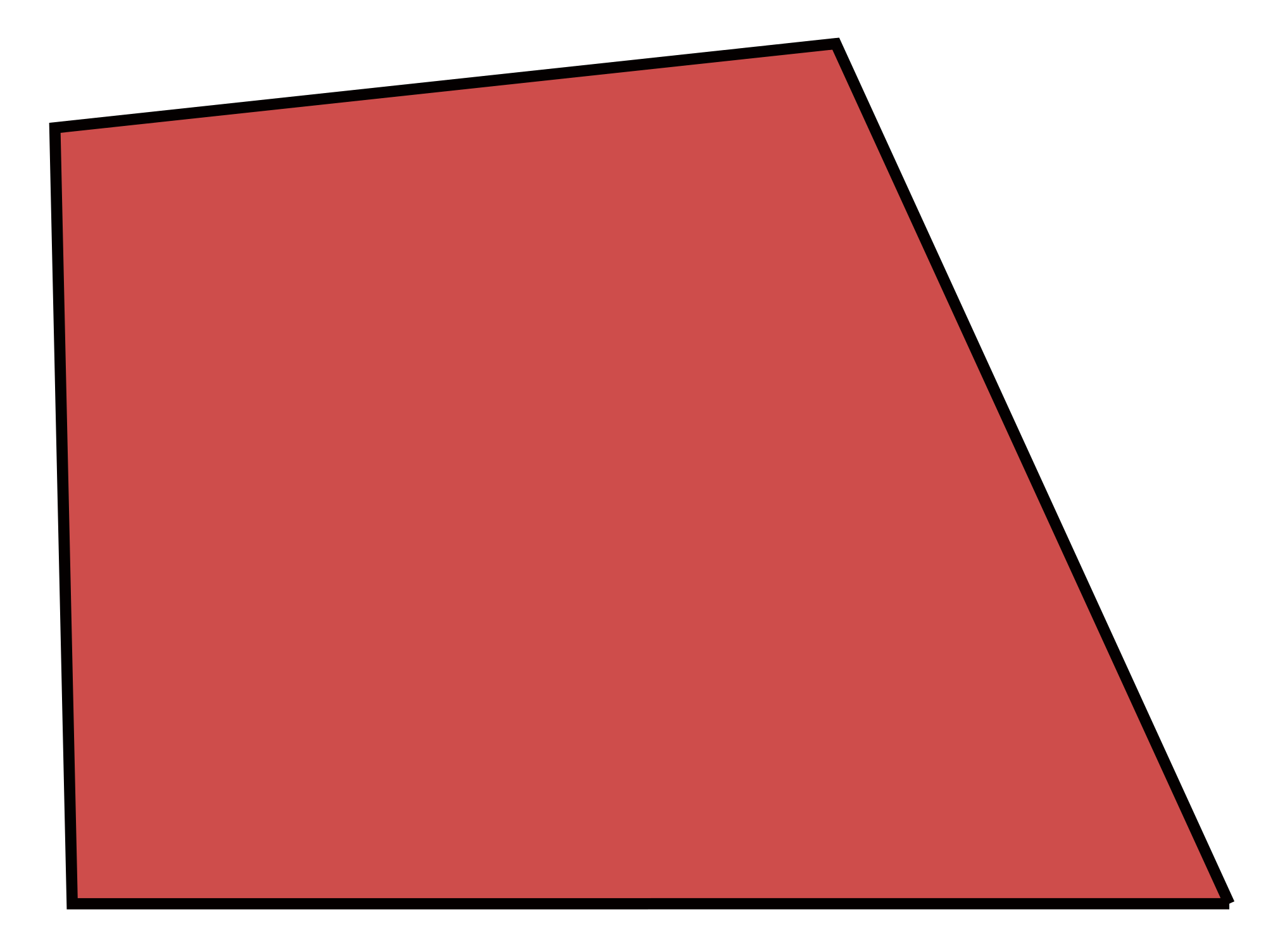 Фигура бордового цвета