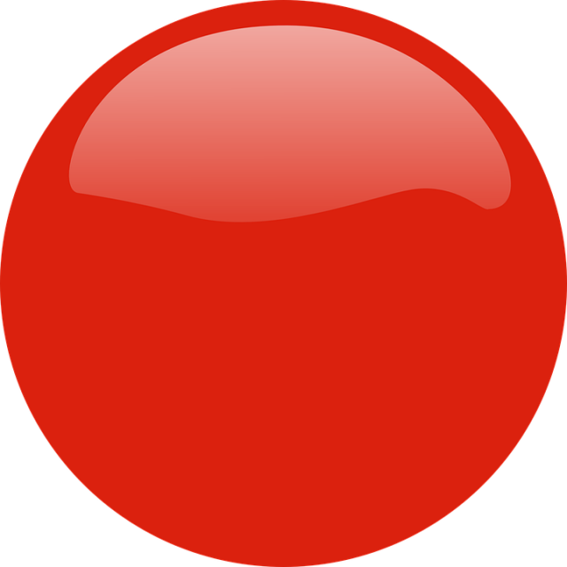 Большой красный круг
