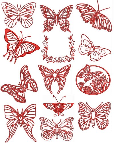 Красивые бабочки для распечатки