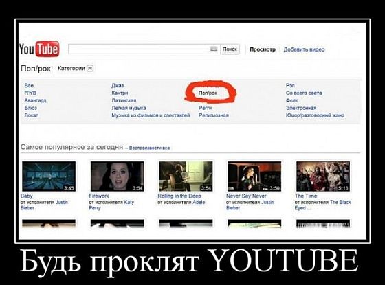 YouTube заполонил Интернет!