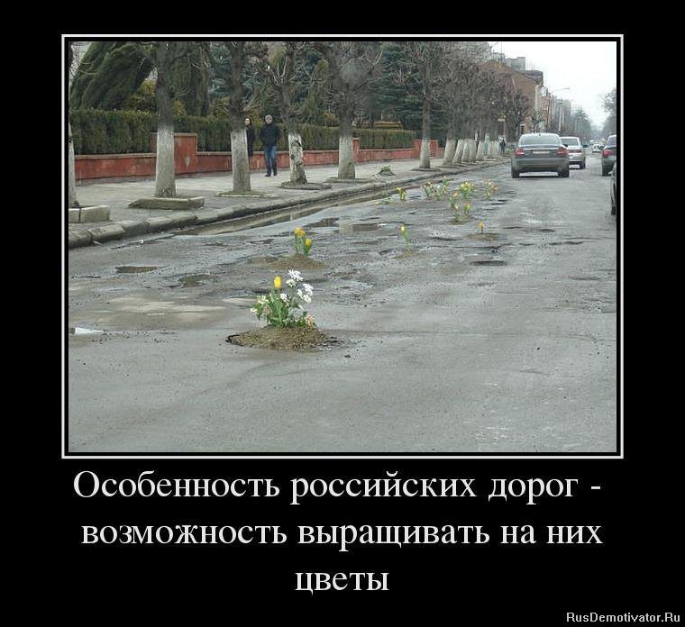 Особенность российских дорог...