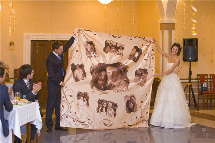 Свадебный коллаж из фотографий
